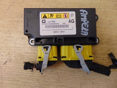 Датчик модуль подушка безпеки opel ampera 13587452 фото №1