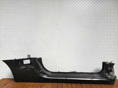 Fiat 500 07-22 3d 3-двері coupe cabrio поріг правий блок двигуна чверть bok фото №1