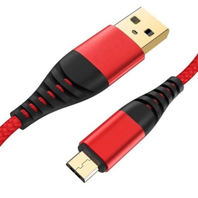 Micro USB 1M Kabel USB 3A do telefonu oplot