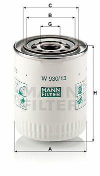 FILTER OILS W 930/13  