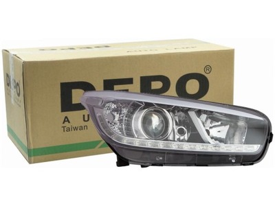 Лампа фара правий kia ceed ii 12-18 фото №1