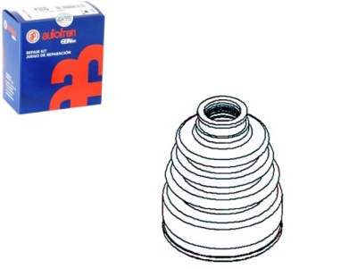 Autofren набор защита шарнир 1603308 481219 925 фото №1