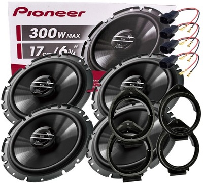 PIONEER ALTAVOCES 2-D OPEL ASTRA J INSIGNIA MOKKA CHEVROLET CRUZE DELANTERO+TRASERO  