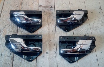 Lr evoque l538 ручка внутренняя левый перед фото №1