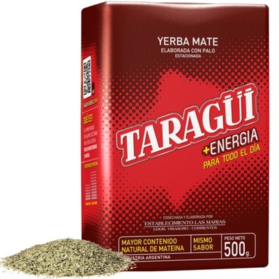 Yerba Mate Taragui ENERGIA 500g mega moc