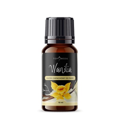 Zapach do świec wosku parafin olejek zapachowy WANILIA 10ml