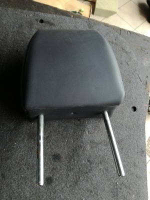 Qashqai j10 2006 - 2013 rok підголівник сидіння перед чорний шкіра фото №1