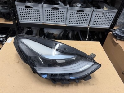 Tesla model 3 iii y рестайлинг  лампа передняя правая full led оригинал фото №1