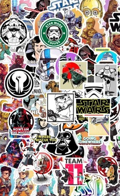 STAR WARS STICKERS NAKLEJKI 100szt.