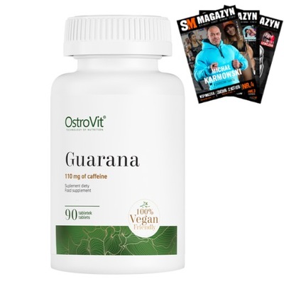 OSTROVIT GUARANA 90TABL POBUDZENIE ENERGIA KOFEINA