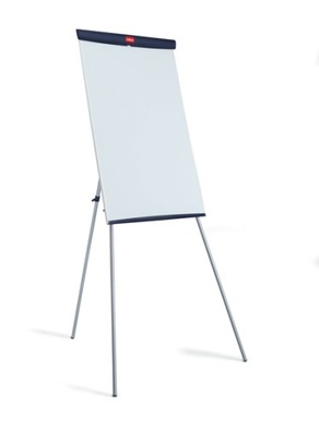 NOBO Basic 1905244 stalowy flipchart magnetyczny na statywie mobilny biały