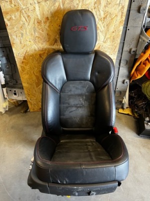 Сидіння правий перед подушка безпеки шкіра alcantara porsche cayenne ii 7p5 gts фото №1