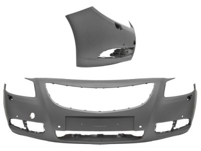 Opel insignia 2008-2013 бампер перед 13277151 фото №1