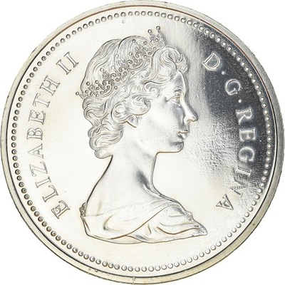 Moneta, Canada, Elizabeth II, Dollar, 1974, Royal