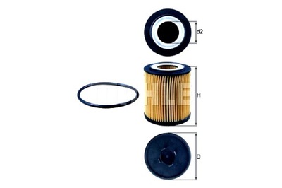 KNECHT FILTRO ACEITES CADILLAC CTS OPEL ASTRA G CORSA C OMEGA B SIGNUM  