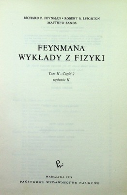 Feynmana wykłady z fizyki tom II część II