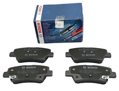 BOSCH ZAPATAS DE FRENADO PARTE TRASERA HYUNDAI I20 I40 KIA CEE'D RIO SPORTAGE STONIC  