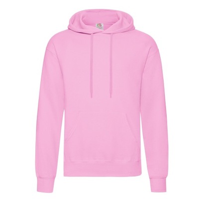 BLUZA Z Kapturem FRUIT HOODED Classic pink S