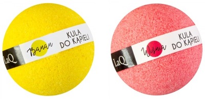 LAQ ZESTAW 2szt KUL d/KĄPIELI BANAN+WIŚNIA