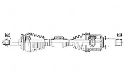 Привідний вал npw-ty-157 nty фото №1