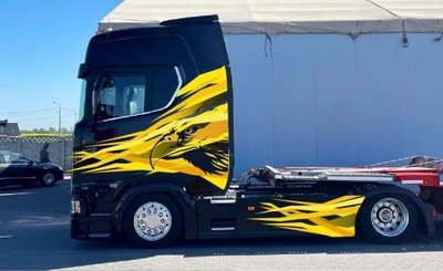 JUEGO NAKLEJEK SCANIA GOLD GRYPHIN TRUCKDESIGN  