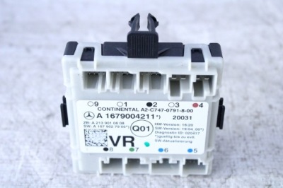 Mercedes w253 модуль блок управления дверь a1679004211 фото №1