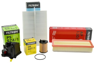 FILTRON SET FILTERS CITROEN BERLINGO II 1.6HDI  