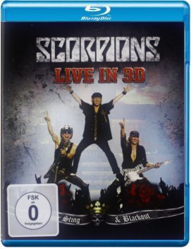 SCORPIONS LIVE IN 3D BLU-RAY