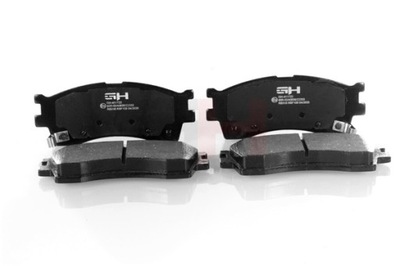 Gh gh-411722 набор тормозных колодок тормозных, тормоза дисковые фото №1