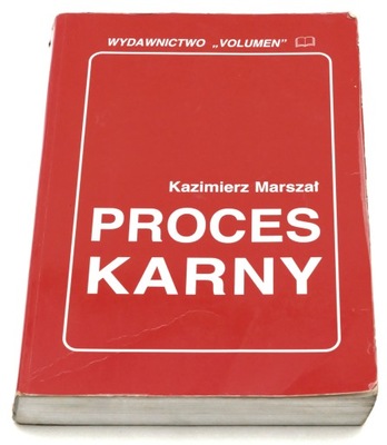 Proces karny Kazimierz Marszał