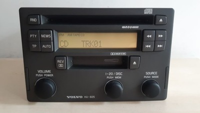 RADIO VOLVO HU-605 V40 S40 RESTYLING V70 850 940 + CÓDIGO  