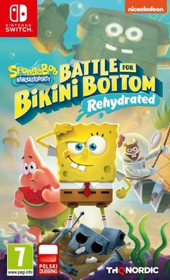 Gra Nintendo Switch Spongebob SquarePants: Battle for Bikini Bottom - Rehyd