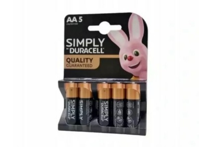 BATERIE DURACELL AA 5 SZT