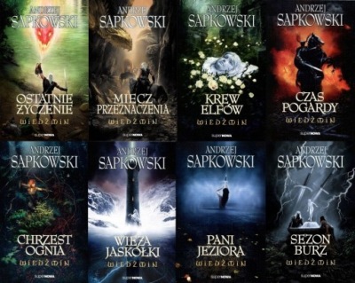 Wiedźmin. 8 tomów. Zestaw