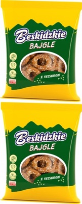 Beskidzkie Bajgle z sezamem 200g x2