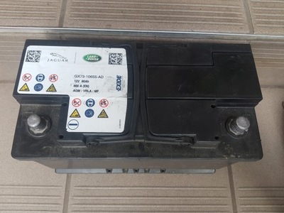 BATTERY JAGUAR - LAND ROVER AGM - 80AH 800A  