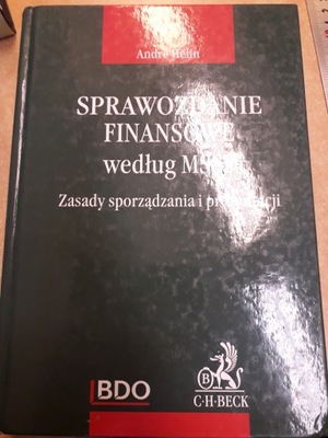 SPRAWOZDANIE FINANSOWE według MSSF Andre Helin