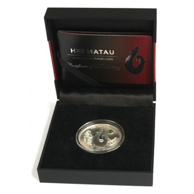 Nowa Zelandia, Elżbieta II, Dolar 2012, Hei Matau