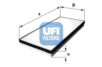 UFI FILTRAS KABINOS ACCORD 1.6I 98- 