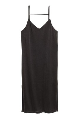 H&M Dżersejowa sukienka w serek rozm. 40,L