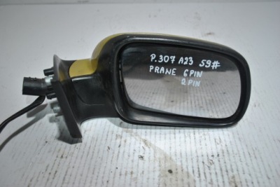Зеркало наружное peugeot 307 правое 6 pin 2 pin фото №1