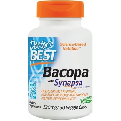 Doctor's Best Bacopa with Synapsa 320 mg 60 kaps