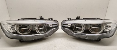 BMW 4 F32 KOMPLEKTAS LEMPŲ PRIEK. FULL LED 7424101, 7424102 