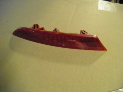 Відбивач бампера clio v правий задня 265602442r фото №1