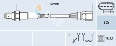 FAE 77459 SONDA LAMBDA  