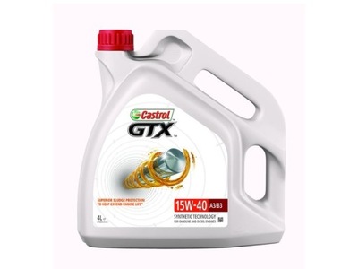 ACEITE SILNIKOWY CASTROL GTX 15W40 4L  