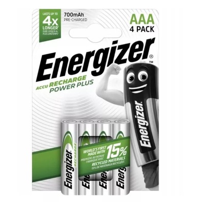 AKUMULATORY ENERGIZER AAA (R3) 700 MAH 4 SZT.