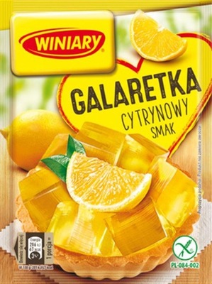 Winiary Galaretka cytrynowy smak 71 g