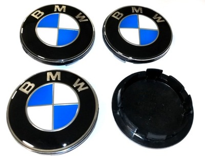 BMW TAPACUBOS KAPSLE DEKLE 4 PIEZAS 65MM/56MM 3B7601171  