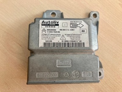 Блок управления подушка безопасности citroen c4 picasso 9665396680 фото №1